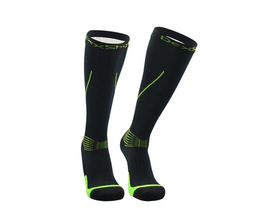 Водонепроникні шкарпетки Dexshell Compression Mudder L Black/Yellow (DS635HVYL)