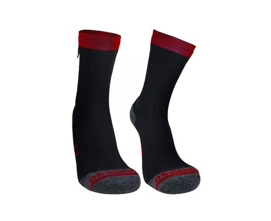 Водонепроникні шкарпетки Dexshell Running Lite S Black/Red (DS20610REDS)