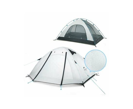 Палатка Naturehike P-Series NH18Z022-P 210T/65D White (6927595729625), изображение 2 Палатка Naturehike P-Series NH18Z022-P 210T/65D White (6927595729625), изображение 2