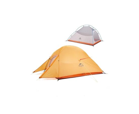 Палатка Naturehike Сloud Up 2 Updated NH17T001-T 210T Orange (6927595730584), изображение 7 Палатка Naturehike Сloud Up 2 Updated NH17T001-T 210T Orange (6927595730584), изображение 7
