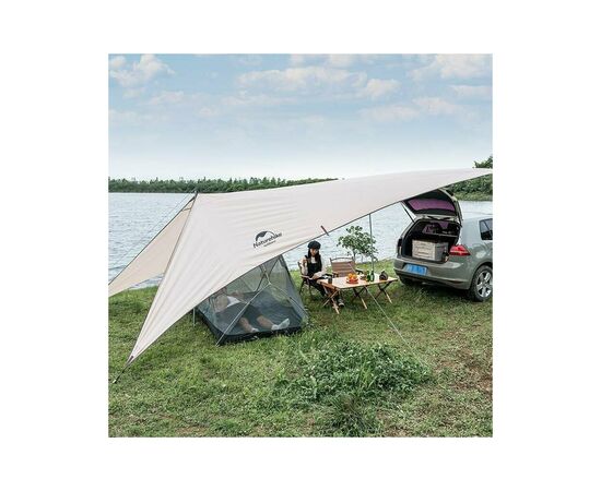 Тент Naturehike Car Rear Canopy NH21TM001 590x340 см Sand (6927595777831), изображение 3
