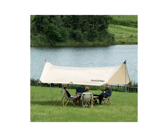Тент Naturehike Girder NH20TM006 150D 400x292 cm Sand (6927595749647), зображення 4 Тент Naturehike Girder NH20TM006 150D 400x292 cm Sand (6927595749647), зображення 4