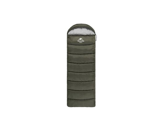 Спальний мішок Naturehike U350 NH20MSD07 Hollow Cotton Left Green (6927595767238-L)