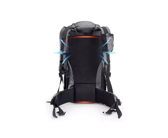 Рюкзак туристический Naturehike Rock NH20BB113 40+5 л Black (6927595765401), изображение 2 Рюкзак туристический Naturehike Rock NH20BB113 40+5 л Black (6927595765401), изображение 2