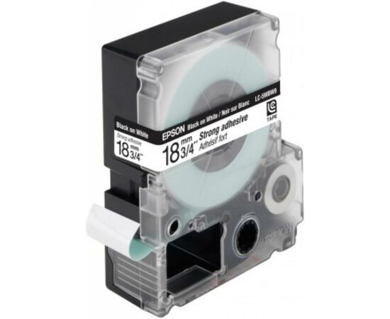 Лента для принтера этикеток Epson LK5WBW (C53S655012)