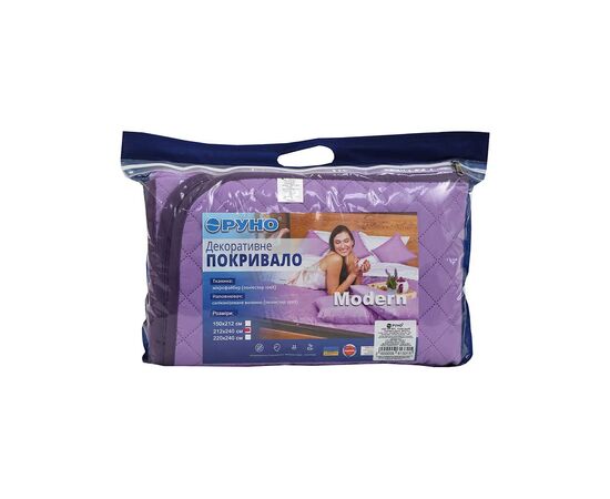Покрывало Руно Двустороннее Violet фиолетовое 212х240 см (330.52У_Violet), изображение 7 Покрывало Руно Двустороннее Violet фиолетовое 212х240 см (330.52У_Violet), изображение 7