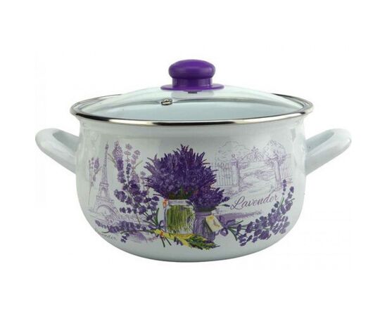 Кастрюля Gusto Лаванда 18 см 3,1 л GT-T-118-L (96029)