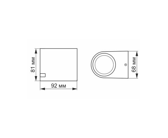 Светильник Videx LED AR021В IP54 (VL-AR021B), изображение 3 Светильник Videx LED AR021В IP54 (VL-AR021B), изображение 3