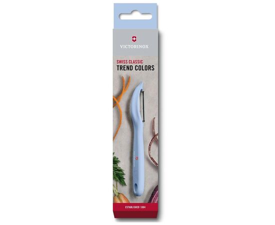 Овочечистка Victorinox Ultra-Sharp Edge 175 mm Light Blue (7.6075.22), зображення 2 Овочечистка Victorinox Ultra-Sharp Edge 175 mm Light Blue (7.6075.22), зображення 2