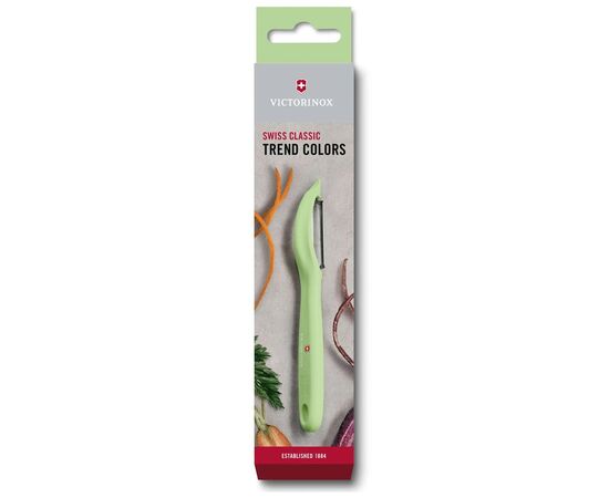 Овощечистка Victorinox Ultra-Sharp Edge 175 mm Light Green (7.6075.42), изображение 2 Овощечистка Victorinox Ultra-Sharp Edge 175 mm Light Green (7.6075.42), изображение 2