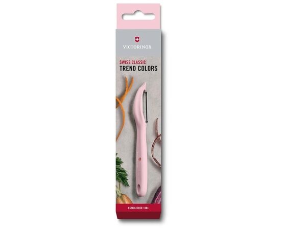 Овощечистка Victorinox Ultra-Sharp Edge 175 mm Light Pink (7.6075.52), изображение 2 Овощечистка Victorinox Ultra-Sharp Edge 175 mm Light Pink (7.6075.52), изображение 2