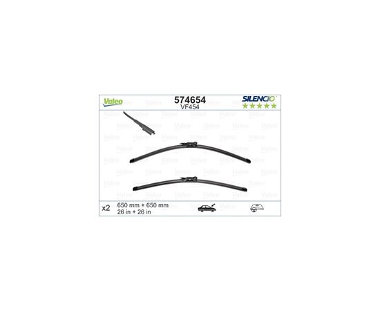 Щетка стеклоочистителя Valeo 574654