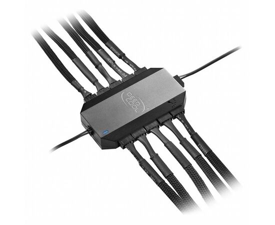 Контроллер вентилятора Deepcool 10 Port Fun Hub (FH-10), изображение 3 Контроллер вентилятора Deepcool 10 Port Fun Hub (FH-10), изображение 3