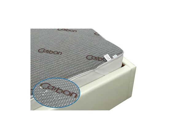 Наматрацник Руно Водонепроникний на гумці Carbon 140х200 см (844Carbon)