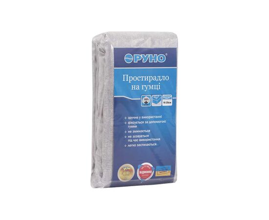 Простынь Руно бязь на резинке Grey 200х220 см (510.114У_Grey), изображение 5 Простынь Руно бязь на резинке Grey 200х220 см (510.114У_Grey), изображение 5