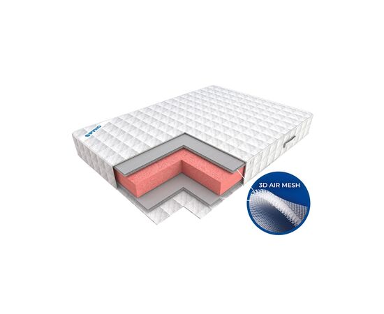 Матрас Руно Ортопедический безпружинный 3D AIR MESH 180х190х20 см (1819_3D AIR MESH)