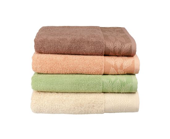 Полотенце Home Line махровое Натюрель шоколадный 50х90 см (162255), изображение 3