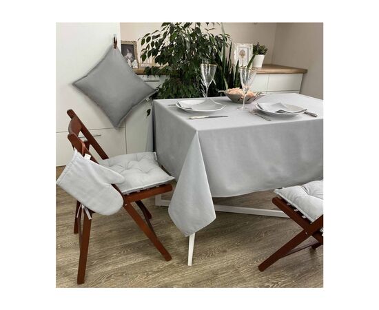 Наволочка Прованс декоративная Серая 45х45 см (21381), изображение 3 Наволочка Прованс декоративная Серая 45х45 см (21381), изображение 3