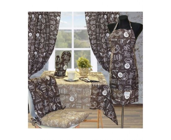 Скатерть Прованс Brown Breakfast 136х220 см (11065), изображение 2 Скатерть Прованс Brown Breakfast 136х220 см (11065), изображение 2