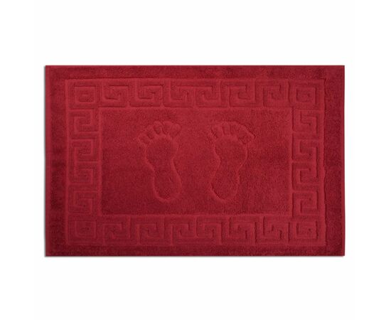 Полотенце Home Line махровое (коврик) Ножки красный 50х70 см (135806)