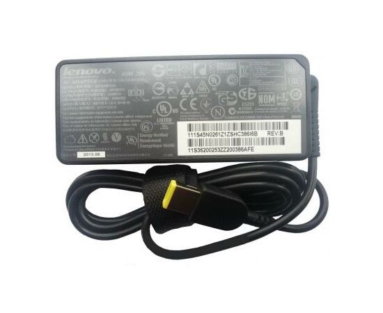 Блок питания к ноутбуку Lenovo 65W 20V 3.25А разъем прямоугольный (pin inside) (PA-1900-081 / A40132)
