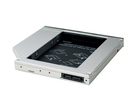 Фрейм-переходник Grand-X HDD 2.5'' to notebook 12.7 mm ODD SATA/mSATA (HDC-25N), изображение 2 Фрейм-переходник Grand-X HDD 2.5'' to notebook 12.7 mm ODD SATA/mSATA (HDC-25N), изображение 2