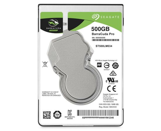 Жорсткий диск для ноутбука 2.5" 500GB Seagate (ST500LM034)