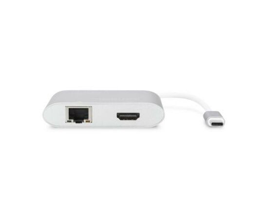 Порт-репликатор Digitus USB Type-C USB 3.0 to 4K HDMI, 2xUSB 3.0, Gigabit Ethernet (DA-70847), изображение 2 Порт-репликатор Digitus USB Type-C USB 3.0 to 4K HDMI, 2xUSB 3.0, Gigabit Ethernet (DA-70847), изображение 2