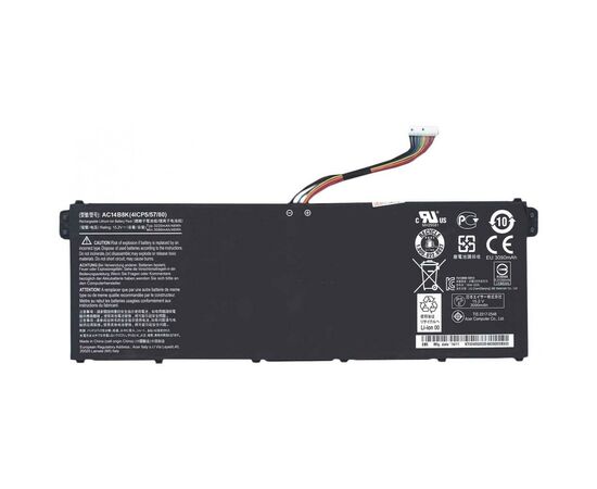 Акумулятор до ноутбука Acer AC14B8K, 3220mAh (48Wh), 4cell, 15.2V, Li-ion (A47255)