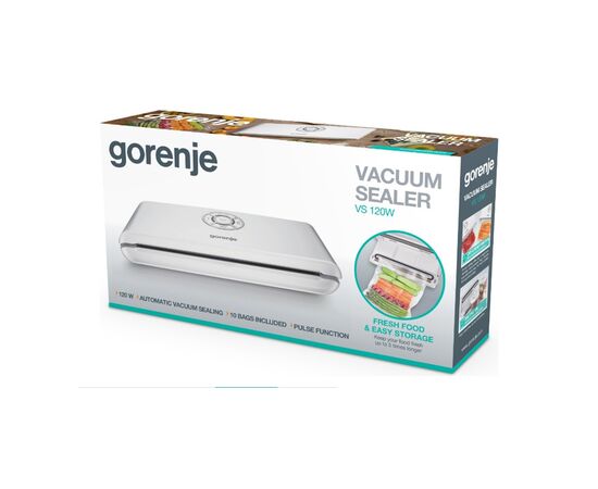 Вакууматор Gorenje VS 120 W (VS120W), изображение 4 Вакууматор Gorenje VS 120 W (VS120W), изображение 4