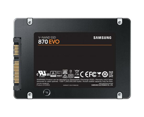 Накопитель SSD 2.5" 4TB 870 EVO Samsung (MZ-77E4T0BW), изображение 4 Накопитель SSD 2.5" 4TB 870 EVO Samsung (MZ-77E4T0BW), изображение 4