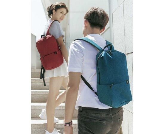 Рюкзак для ноутбука Xiaomi 13.3'' Mi Casual Daypack, Bright Blue (Runmi 90 Small) (6934177705007), изображение 2 Рюкзак для ноутбука Xiaomi 13.3'' Mi Casual Daypack, Bright Blue (Runmi 90 Small) (6934177705007), изображение 2