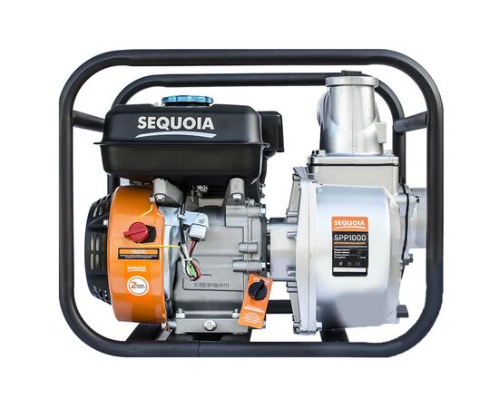 Мотопомпа SEQUOIA для чистой воды, 5.15 кВт/7.0 л.с, (SPP1000), изображение 2 Мотопомпа SEQUOIA для чистой воды, 5.15 кВт/7.0 л.с, (SPP1000), изображение 2