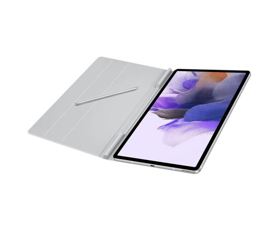 Чехол для планшета Samsung Book Cover Galaxy Tab S7 FE / S7+ (T735/975) Light Gray (EF-BT730PJEGRU), изображение 3 Чехол для планшета Samsung Book Cover Galaxy Tab S7 FE / S7+ (T735/975) Light Gray (EF-BT730PJEGRU), изображение 3