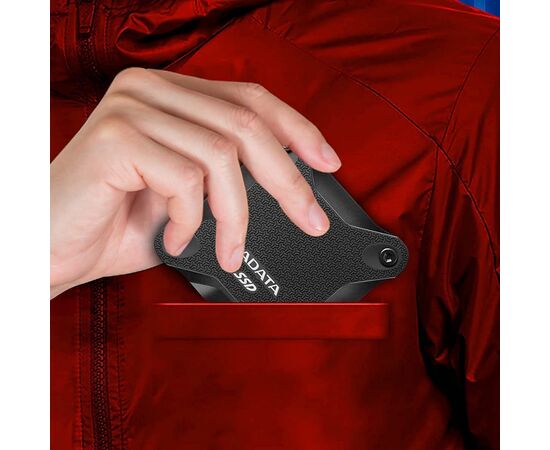 Накопитель SSD USB 3.2 480GB ADATA (ASD600Q-480GU31-CBK), изображение 4 Накопитель SSD USB 3.2 480GB ADATA (ASD600Q-480GU31-CBK), изображение 4