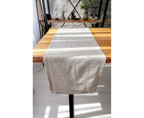 Дорожка на стол Прованс Bella 40х140 см Серый витраж (13602), изображение 3