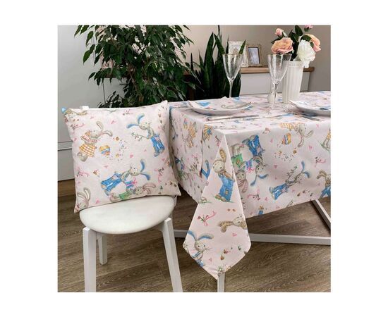 Дорожка на стол Прованс Зайчата 40х140 см (21825), изображение 3 Дорожка на стол Прованс Зайчата 40х140 см (21825), изображение 3