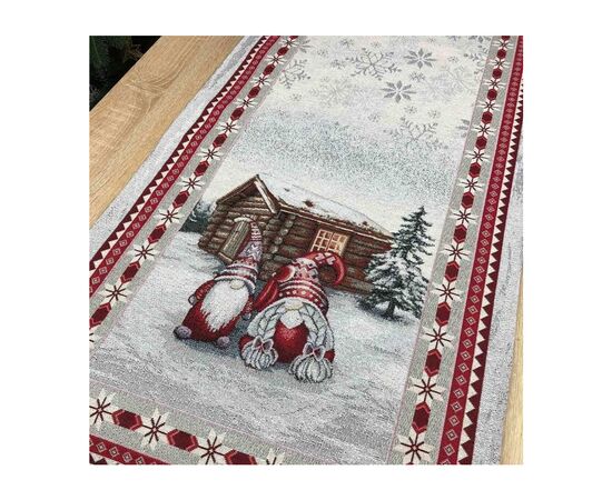 Дорожка на стол Прованс гобеленовая Snowfall 100x40 см (23412), изображение 2 Дорожка на стол Прованс гобеленовая Snowfall 100x40 см (23412), изображение 2