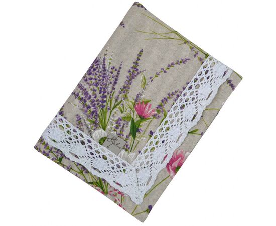 Салфетка на стол Прованс Grosso с кружевом 35х45 см (17551), изображение 2 Салфетка на стол Прованс Grosso с кружевом 35х45 см (17551), изображение 2
