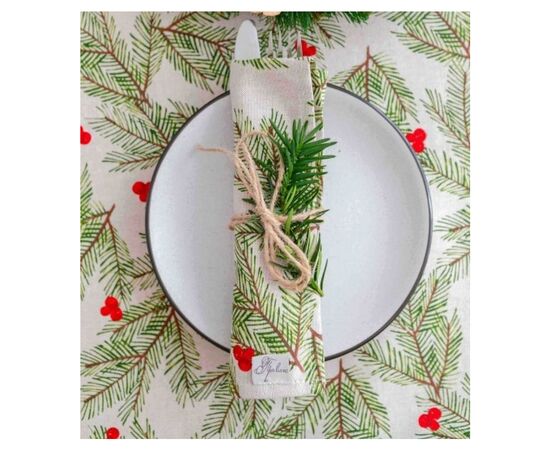 Салфетка на стол Прованс Ёлка 35х45 см (13786), изображение 2 Салфетка на стол Прованс Ёлка 35х45 см (13786), изображение 2