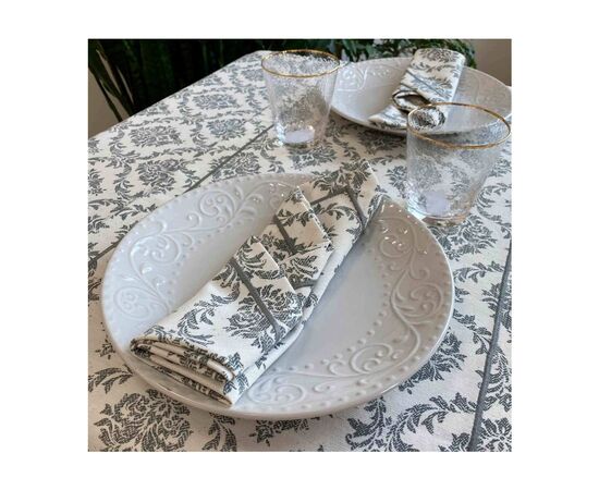 Салфетка на стол Прованс Avantime Версаль Серый 40х40 см (17317), изображение 2