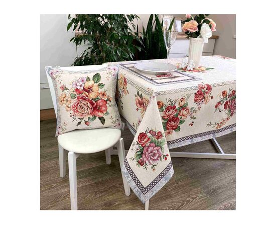 Салфетка на стол Прованс гобеленовая Manila 30х50 см (21782), изображение 2 Салфетка на стол Прованс гобеленовая Manila 30х50 см (21782), изображение 2