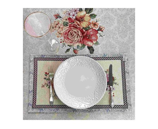 Салфетка на стол Прованс гобеленовая Manila 30х50 см (21782), изображение 3 Салфетка на стол Прованс гобеленовая Manila 30х50 см (21782), изображение 3