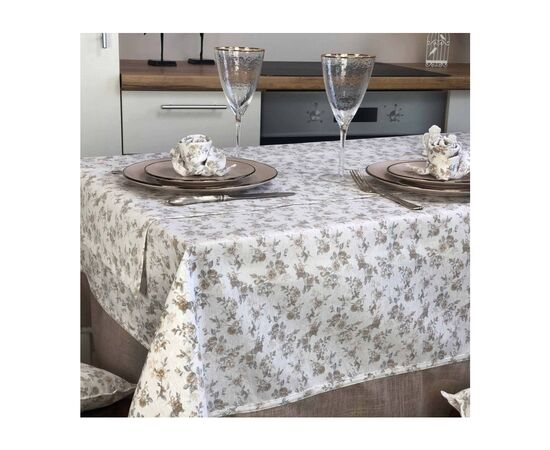 Скатерть Прованс Happy Rose 220х150 см (23849), изображение 2 Скатерть Прованс Happy Rose 220х150 см (23849), изображение 2