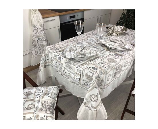 Скатерть Прованс Happy Time 180х150 см (23768), изображение 4 Скатерть Прованс Happy Time 180х150 см (23768), изображение 4