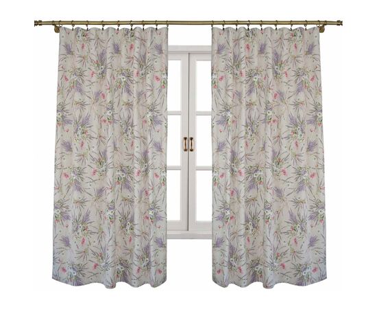 Штора Прованс комплект с подхватами Grosso 136х170 см 2 шт (17521), изображение 2 Штора Прованс комплект с подхватами Grosso 136х170 см 2 шт (17521), изображение 2