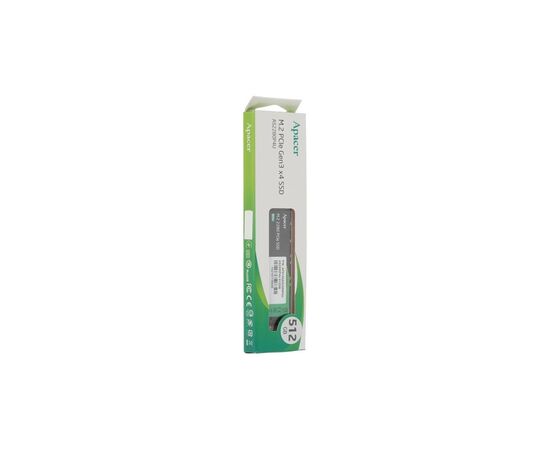 Накопитель SSD M.2 2280 512GB Apacer (AP512GAS2280P4U-1), изображение 3 Накопитель SSD M.2 2280 512GB Apacer (AP512GAS2280P4U-1), изображение 3