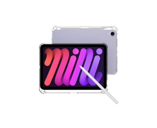 Чехол для планшета BeCover Anti-Shock Apple iPad Mini 6 2021 Clear (707100), изображение 3 Чехол для планшета BeCover Anti-Shock Apple iPad Mini 6 2021 Clear (707100), изображение 3