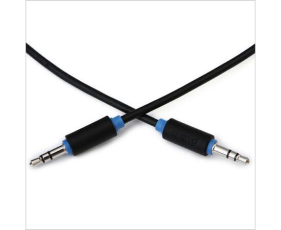 Кабель мультимедийный Jack 3.5mm папа/Jack 3.5mm папа 1.5m Prolink (PB105-0150), изображение 2 Кабель мультимедийный Jack 3.5mm папа/Jack 3.5mm папа 1.5m Prolink (PB105-0150), изображение 2