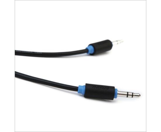 Кабель мультимедийный Jack 3.5mm папа/Jack 3.5mm папа 1.5m Prolink (PB105-0150), изображение 4 Кабель мультимедийный Jack 3.5mm папа/Jack 3.5mm папа 1.5m Prolink (PB105-0150), изображение 4